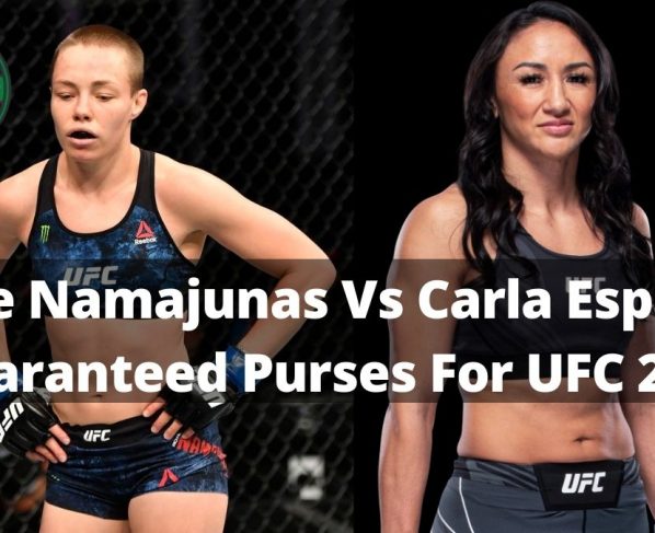 Rose Namajunas Vs Carla Esparza Purse Payouts