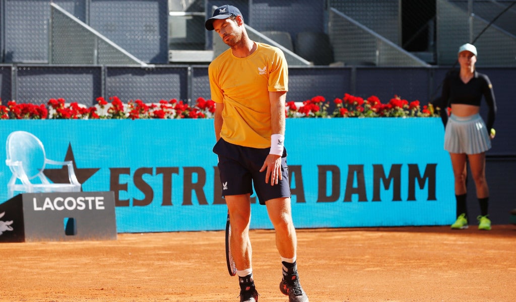 Andy Murray still has a big promotion target after the Rome defeat.