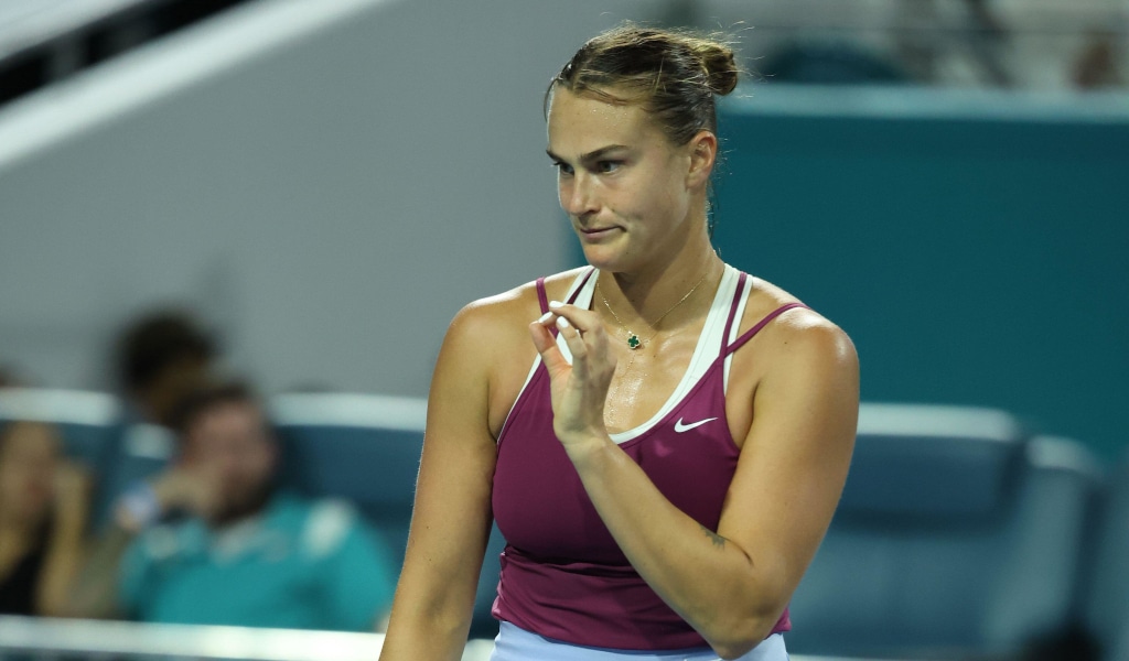 Arina Sabalenka Schools Madrid opens with a winning mindset.