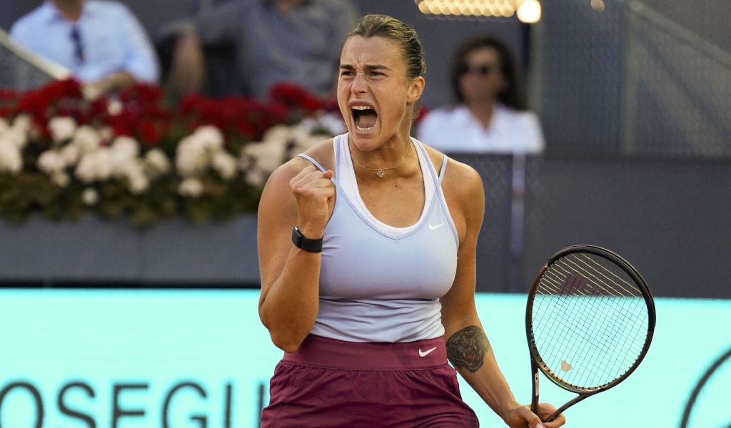 Aryna Sabalenka put the cherry on the birthday cake as she took revenge on Madrid’s Iga Swaytech.