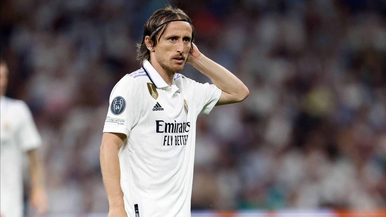 Luka Modric’s first heavenly touch for Real Madrid was enough to prove the existence of God
