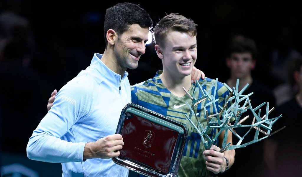 Novak Djokovic explica por qué el ‘buen chico’ Holger Rune le recuerda a sí mismo
