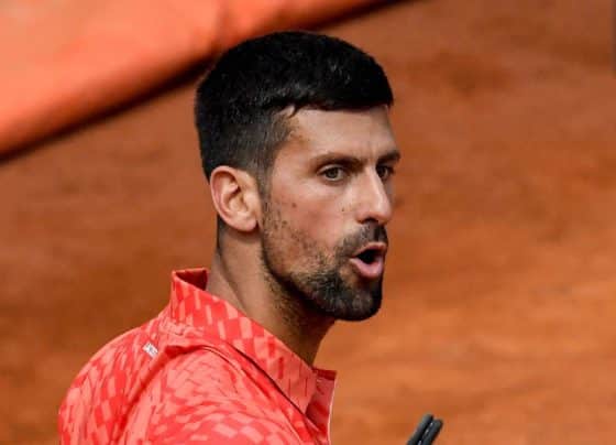 Novak Djokovic En Acción