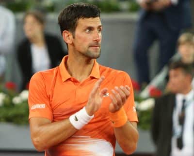 Novak Djokovic Agradece A La Audiencia