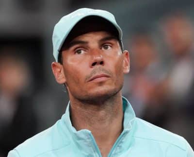 Rafael Nadal after the match