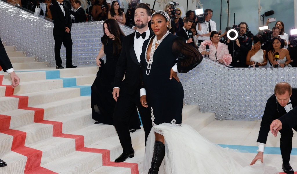 Serena Williams dropped a stunning baby announcement at the Met Gala.