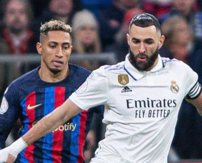 Raphinha, Karim Benzema, Barcelona, Real Madrid, March 2023