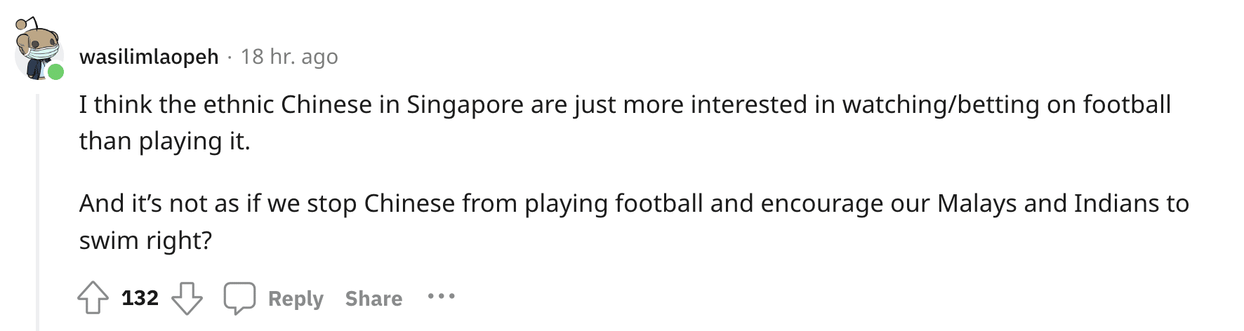 Soh Rui Yong Says SG Football Needs Chinese Players