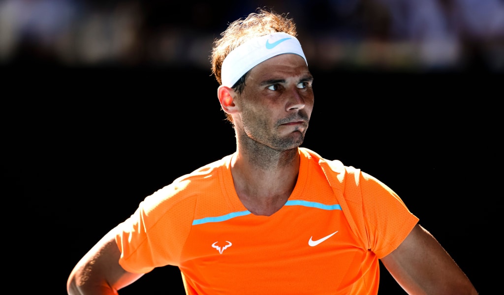 Was the explosive Rafael Nadal the headliner?