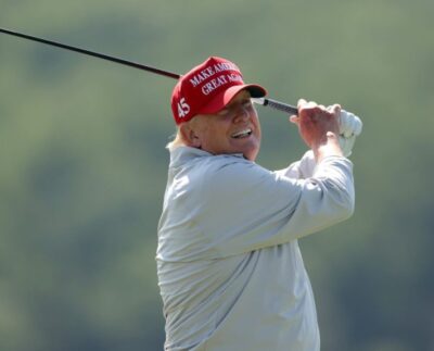 Después de que Trump dejó la presidencia, informó un aumento significativo en las ganancias del golf