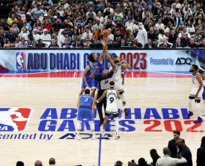 La Nba Brand Caravan Viajó A Abu Dabi Con Los Timberwolves