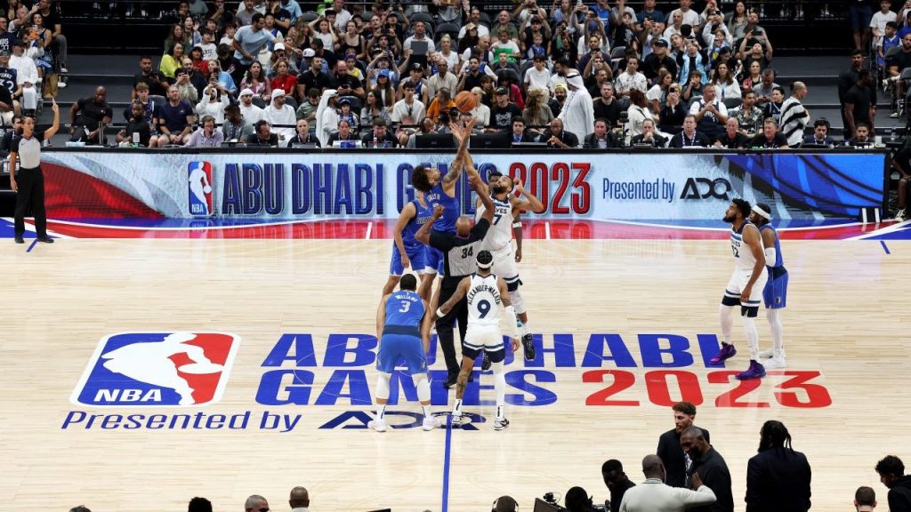 La NBA Brand Caravan viajó a Abu Dabi con los Timberwolves