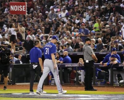 Los Espasmos De Scherzer Matan Las Esperanzas De Los Rangers En La Serie Mundial