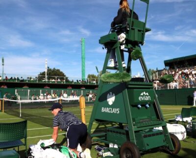 Los Patrocinadores De Wimbledon Se Van Metiendo Poco A Poco En El Juego.