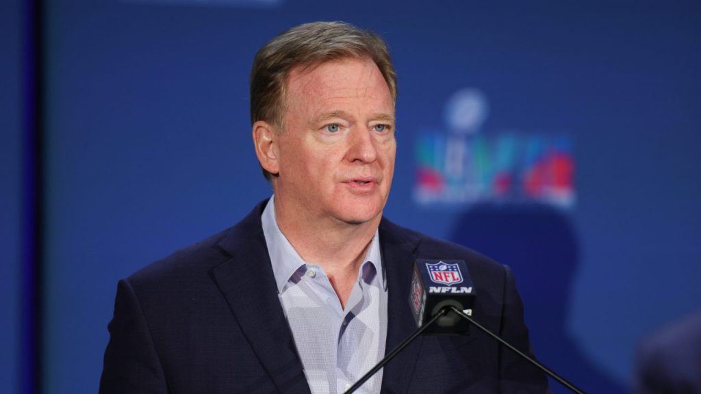 Los propietarios de la liga han extendido el contrato de Goodell con la NFL hasta 2027