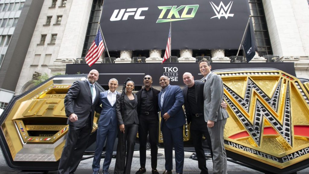 TKO combina las divisiones de marketing deportivo de UFC y WWE