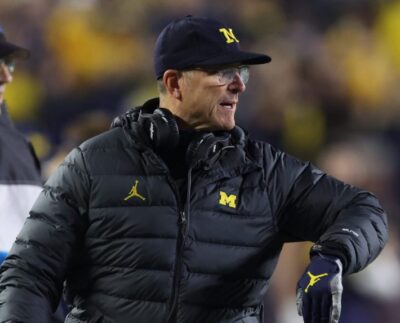 Michigan, Harbaugh Enfrenta Sanciones De Los Diez Grandes Con Opciones Limitadas.