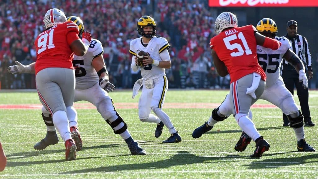 Ohio State vs. Michigan es un enfrentamiento del Super Bowl de fútbol universitario.