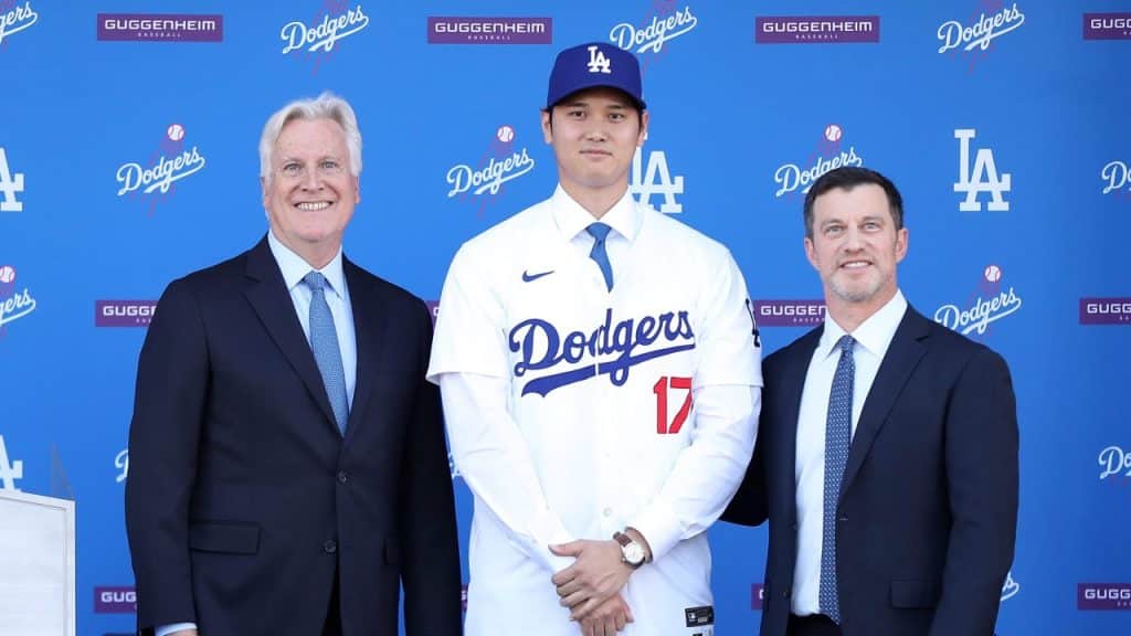 El trío de lanzadores de los Dodgers, Otani, Yamamoto y Glasnow, valorados en 1.200 millones de dólares.