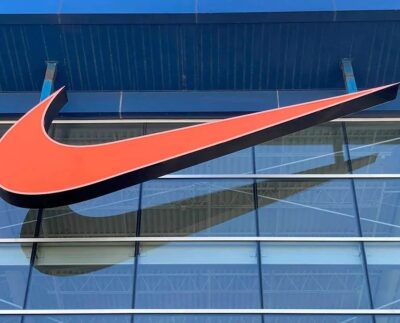 Nike Swoosh On Building