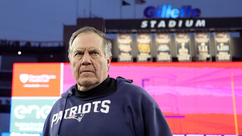 Belichick, tras 24 temporadas, seis Super Bowls