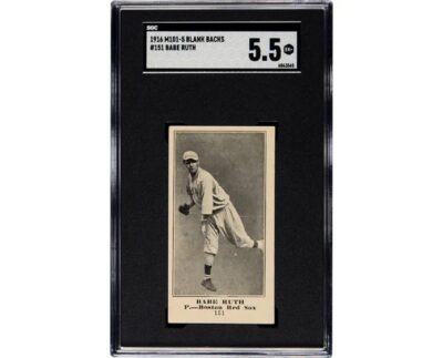 Babe Ruth Baseball Card