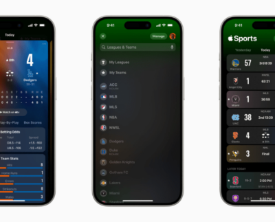 Apple Anunció La Aplicación De Deportes Con Resultados En Vivo