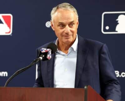 Manfred Dice Que Su Actual Mandato Como Comisionado De La Mlb Será El Último.