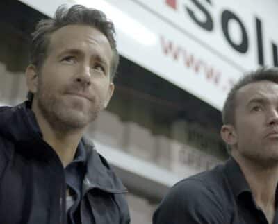 Ryan Reynolds and Rob McElhenney in 'Welcome to Wrexham'