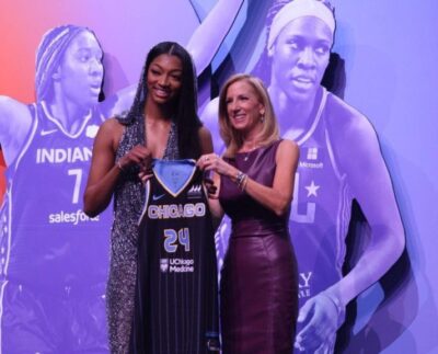 Angel Reese fue seleccionada en séptimo lugar por la WNBA Chicago Sky.