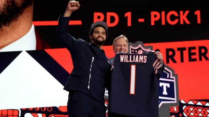 La audiencia de la Ronda 1 del Draft 2024 de la NFL es la más alta desde 2021