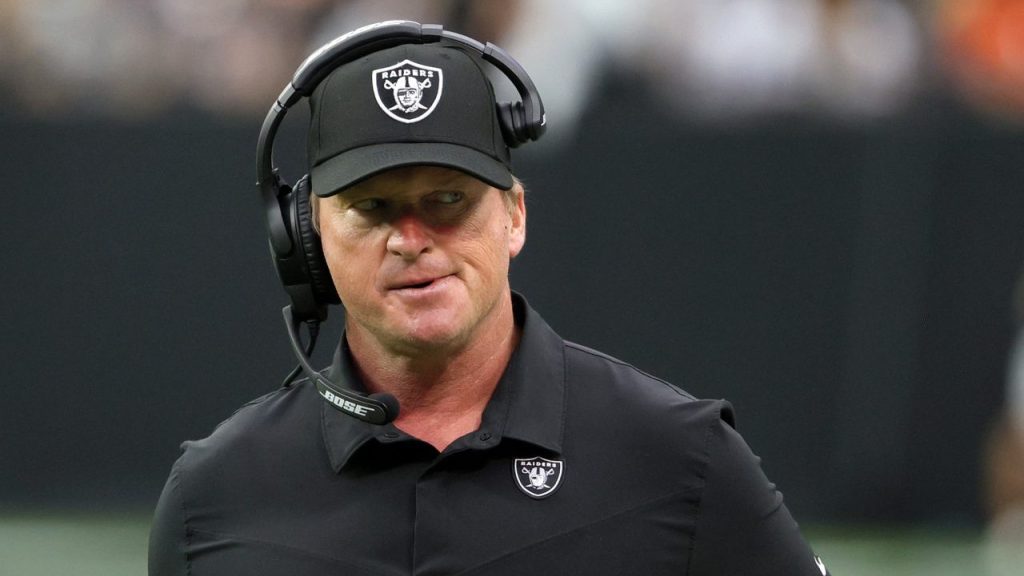 La NFL golpea a Gruden con apelaciones en Nevada mientras la disputa llega al arbitraje.