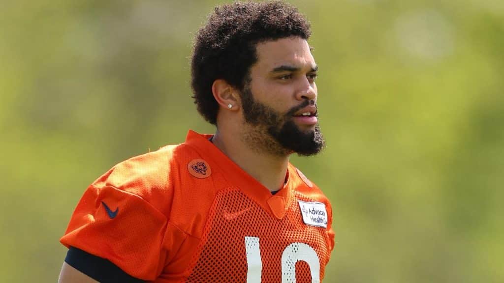 El mariscal de campo de los Chicago Bears, Caleb Williams, lanza la empresa de inversión 888 Midas