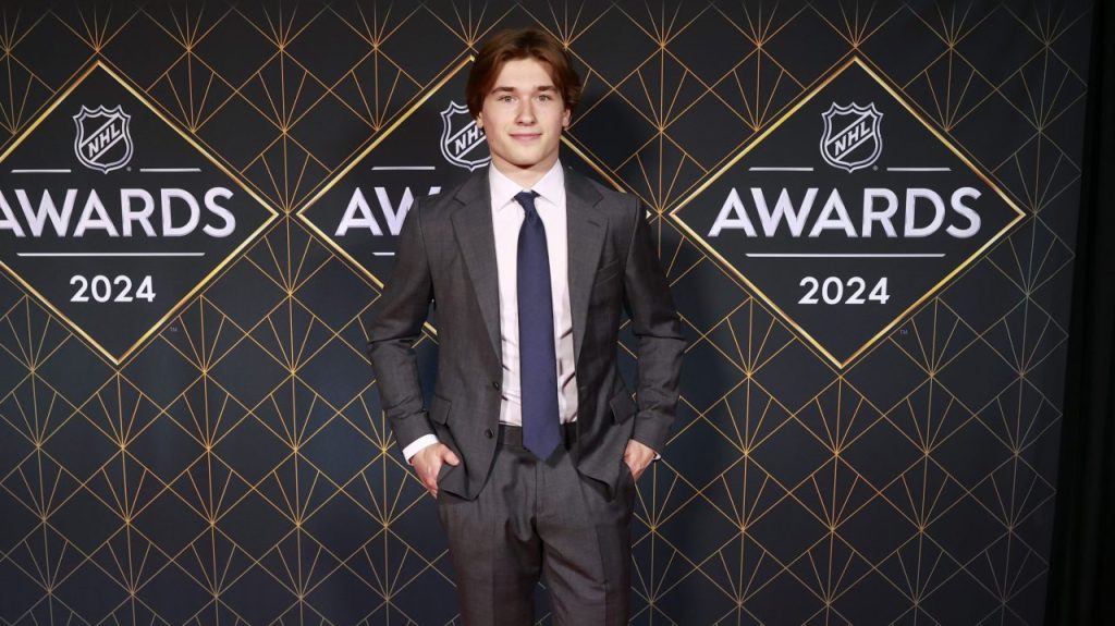 McLean Celebrini fue seleccionado por los San Jose Sharks en el Draft de la NHL 2024