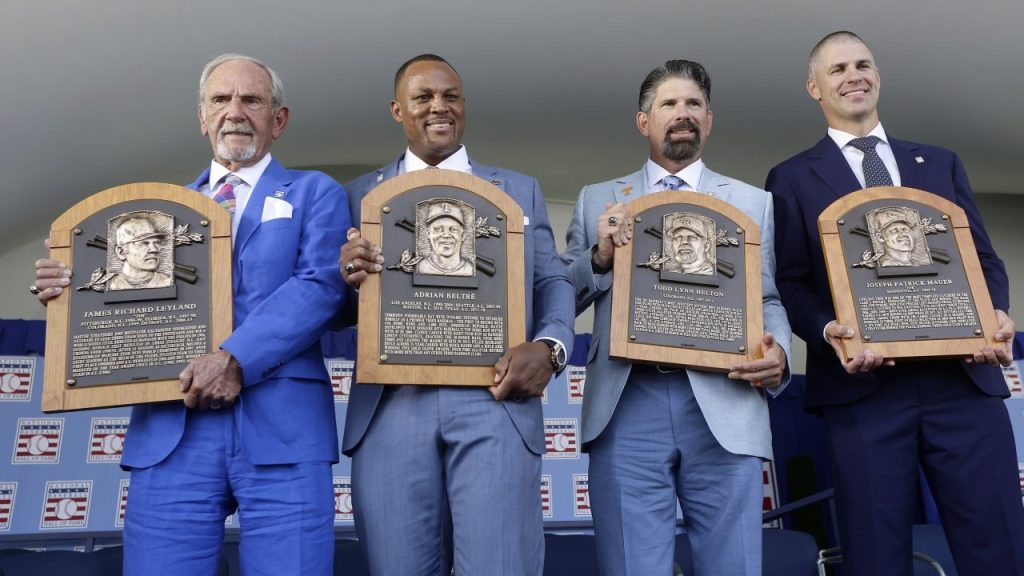 Leyland, Beltré, Mauer, Helton ingresaron al Salón de la Fama del Béisbol