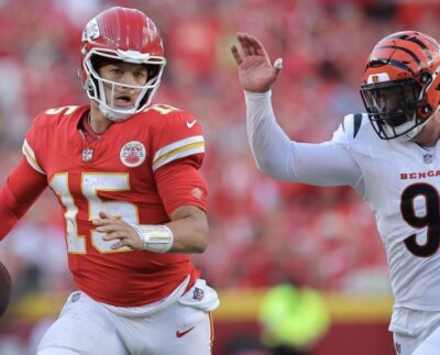 Mahomes-Burrough Lidera El Mejor Ranking De La Nfl De Septiembre De Cbs Desde 1998.