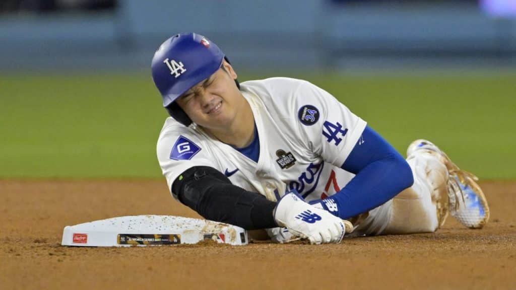 La lesión de Ohtani pone en duda las posibilidades de los Dodgers de llegar a la Serie Mundial.