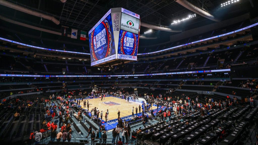 El partido anual de la NBA en la Ciudad de México es un argumento para una futura expansión