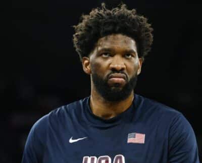 La Suspensión De Joel Embiid En La Nba Genera Una Mega Donación En Un Evento De Prensa.