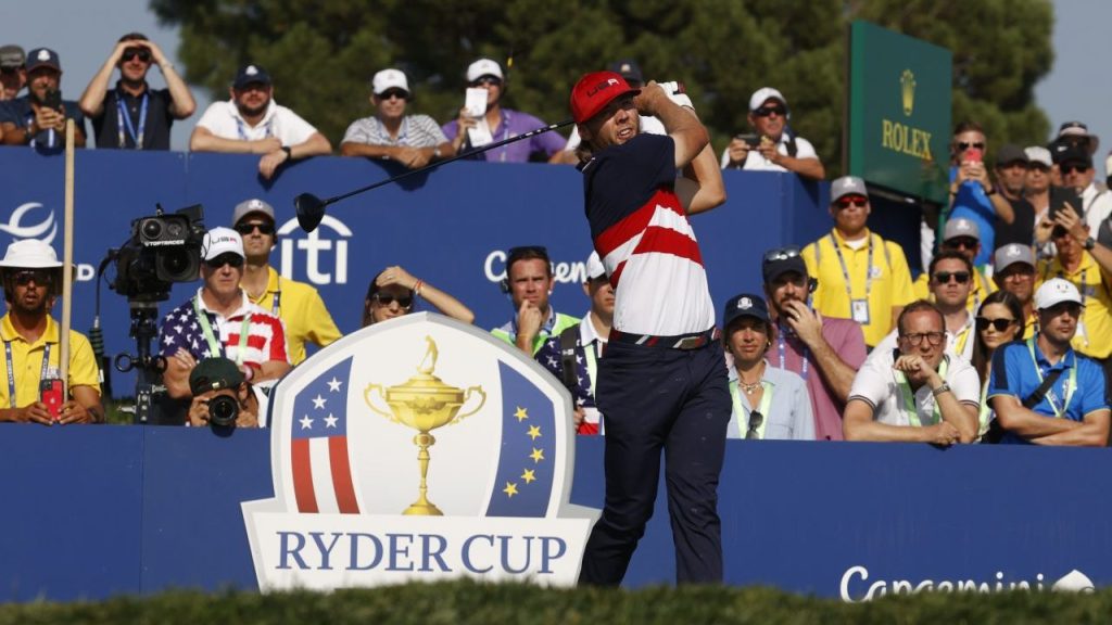 Los jugadores del equipo americano de la Ryder Cup cobran por primera vez