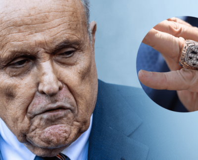 El campamento de Rudy Giuliani terminó en una pelea por recuerdos de los Yankees