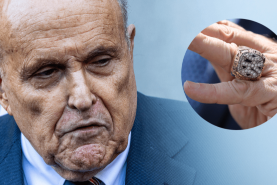 El campamento de Rudy Giuliani terminó en una pelea por recuerdos de los Yankees