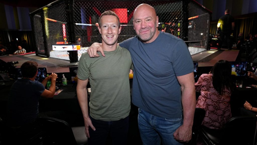 El diseño del meta tablero de Dana White incluye un paquete de stock de 7 imágenes